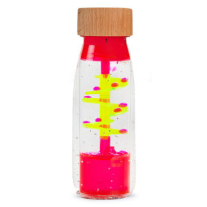Bouteille sensorielle | Spirale pink