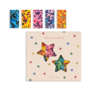 Crayons confettis