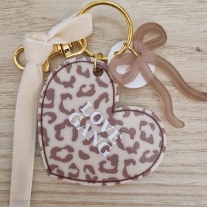 Miroir de sac - grigri coeur / Love gang