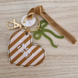 Miroir de sac - grigri coeur / Family love