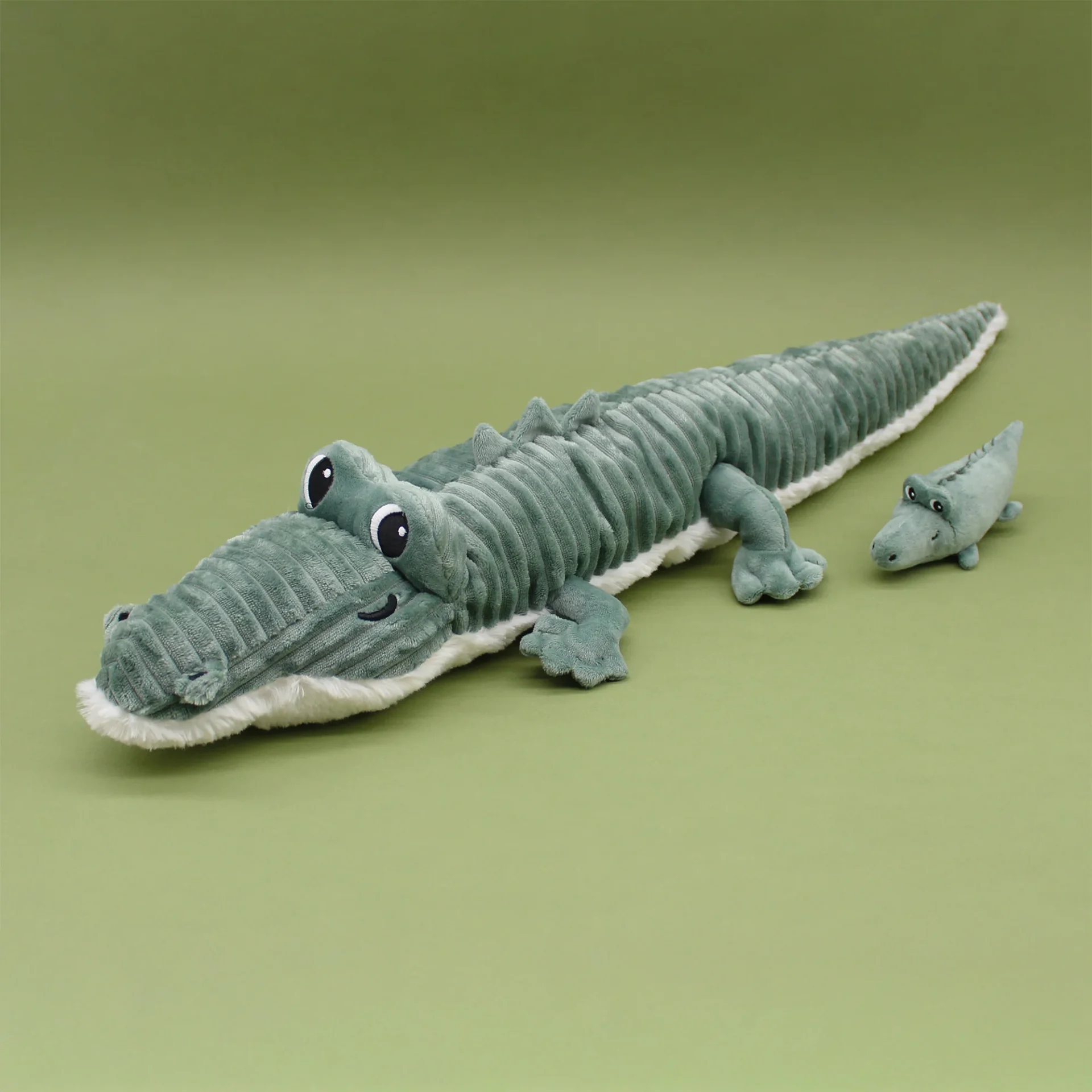 Crocodile croketou Maman-bébé / Vert – Image 3