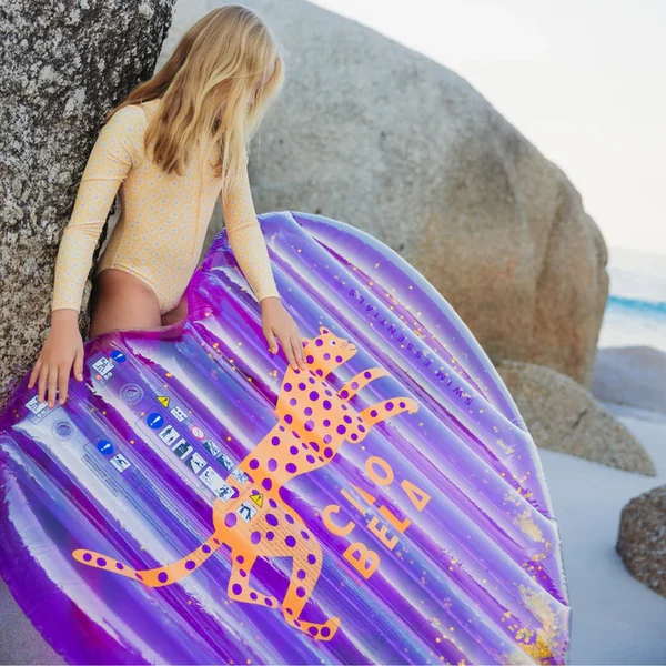 Maillot de bain  3-4 ans | Jaune fleuri – Image 4