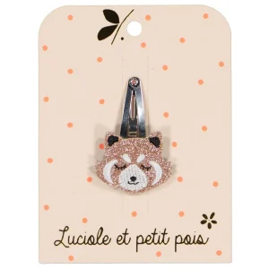 Barrette Panda Roux