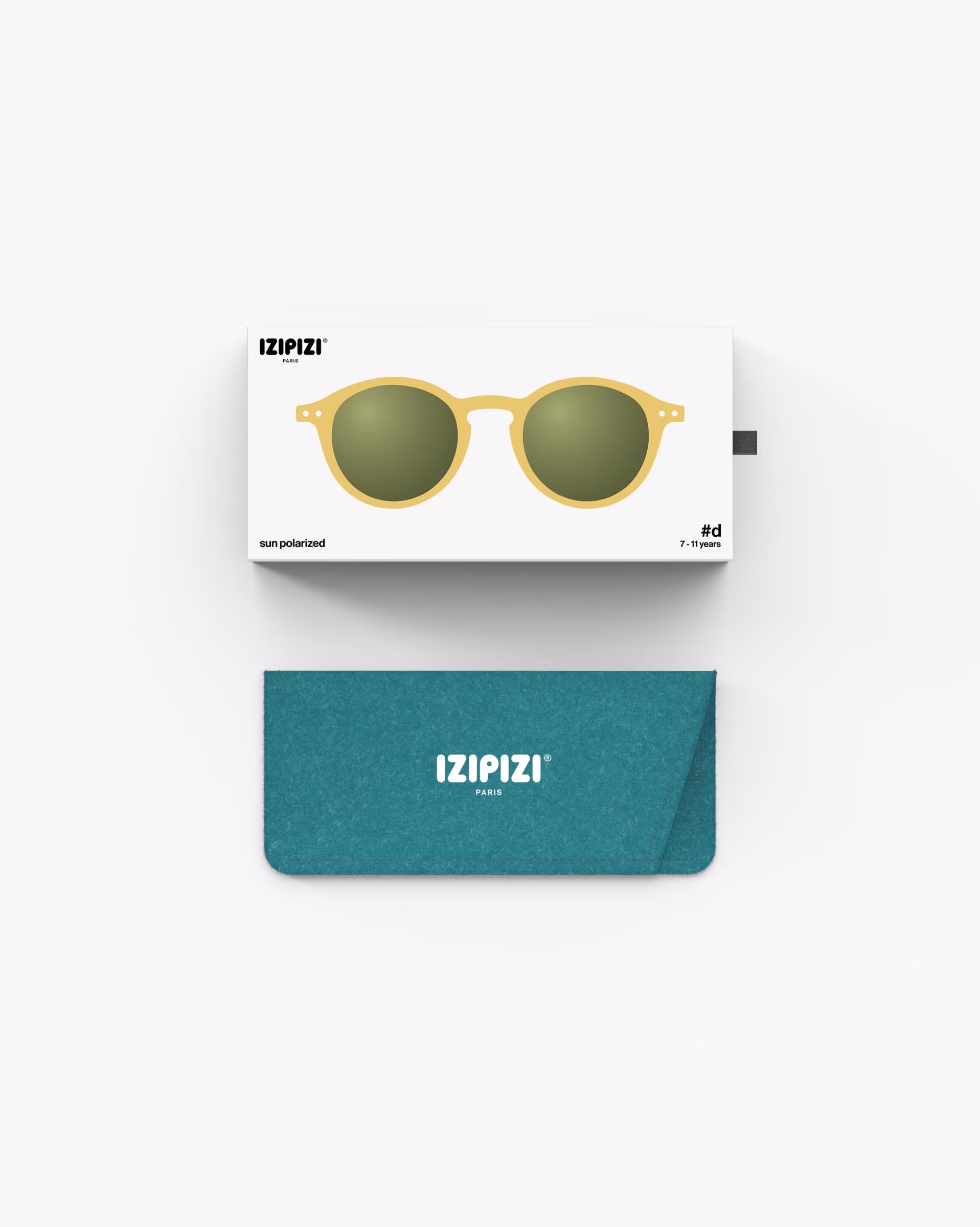 Lunettes de soleil 7-11 ans | #d Yellow honey – Image 2