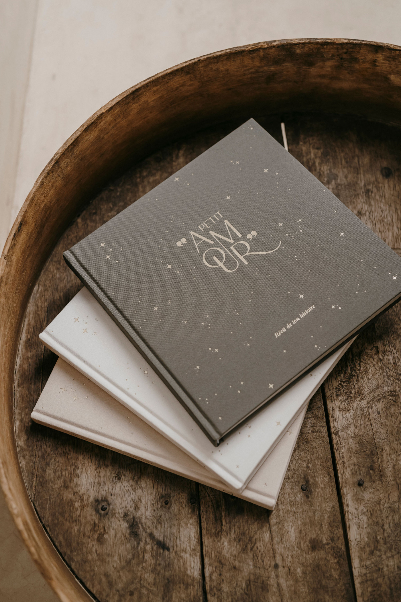 Livre de naissance Petit amour | Sauge – Image 3
