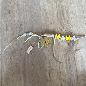 Bijou de sac / Jaune Mama