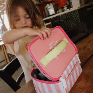 Sac repas | Pink stripe